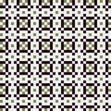 Soyut çapraz desen, üretken hesaplama sanatı illüstrasyonu 