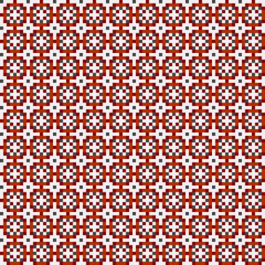 Soyut çapraz desen, üretken hesaplama sanatı illüstrasyonu 