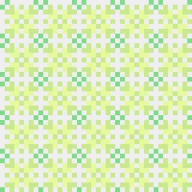 Soyut çapraz desenli üretken hesaplama sanatı çizimi