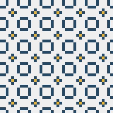 Soyut çapraz desenli üretken hesaplama sanatı çizimi