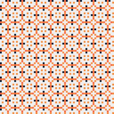 Soyut çapraz desen, üretken hesaplama sanatı illüstrasyonu 