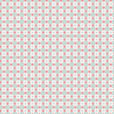 Soyut çapraz desen, üretken hesaplama sanatı illüstrasyonu 