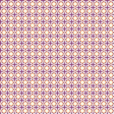 Soyut çapraz desenli üretken hesaplama sanatı çizimi