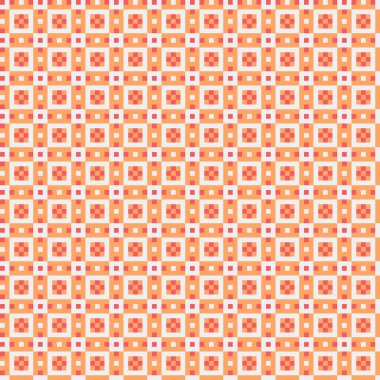 Soyut çapraz desen, üretken hesaplama sanatı illüstrasyonu 