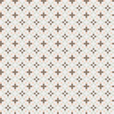 Soyut çapraz desenli üretken hesaplama sanatı çizimi