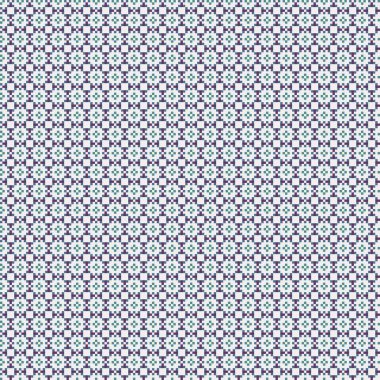 Soyut çapraz desenli üretken hesaplama sanatı çizimi