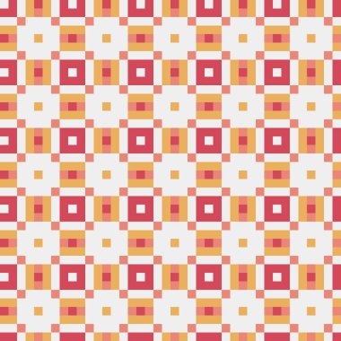 Soyut çapraz desenli üretken hesaplama sanatı çizimi