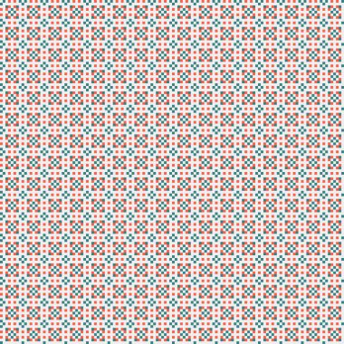 Soyut çapraz desenli üretken hesaplama sanatı çizimi