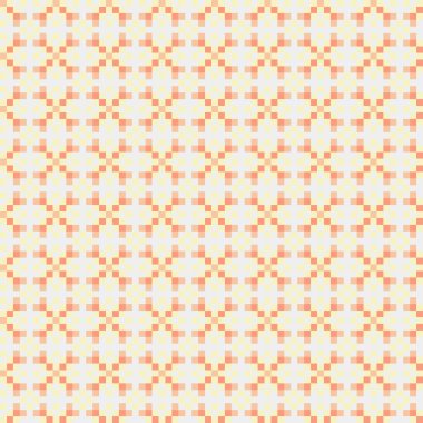 Soyut çapraz desenli üretken hesaplama sanatı çizimi