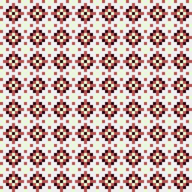 Soyut çapraz desenli üretken hesaplama sanatı çizimi