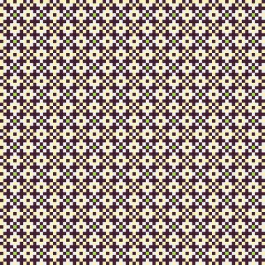 Soyut çapraz desenli üretken hesaplama sanatı çizimi