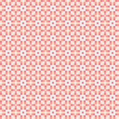 Soyut çapraz desenli üretken hesaplama sanatı çizimi