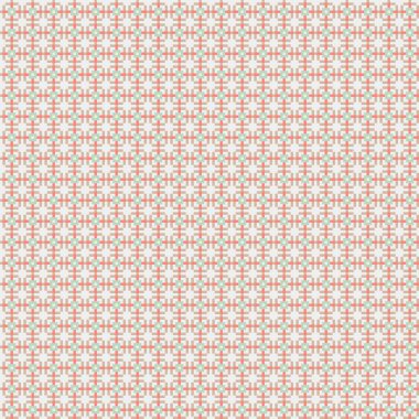 Soyut çapraz desenli üretken hesaplama sanatı çizimi