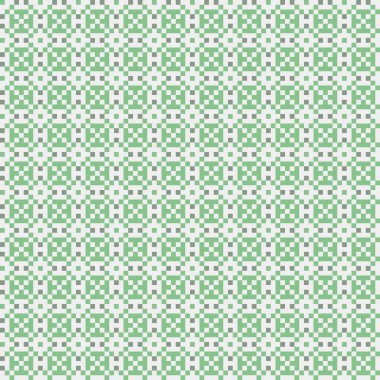 Soyut çapraz desenli üretken hesaplama sanatı çizimi