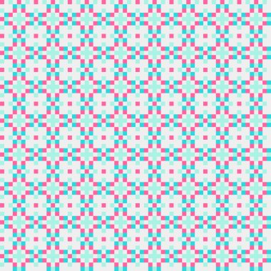 Soyut çapraz desenli üretken hesaplama sanatı çizimi