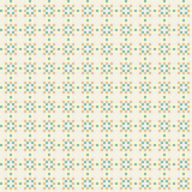 Soyut çapraz desenli üretken hesaplama sanatı çizimi