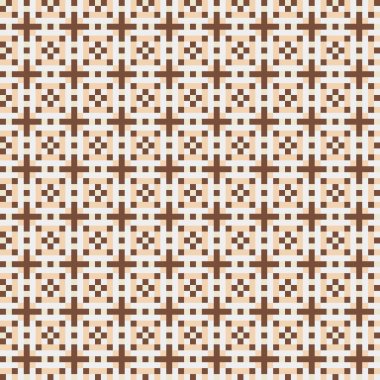 Soyut çapraz desen, üretken hesaplama sanatı illüstrasyonu 