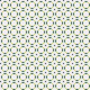 Soyut çapraz desenli üretken hesaplama sanatı çizimi