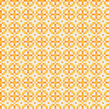 Soyut çapraz desen, üretken hesaplama sanatı illüstrasyonu 