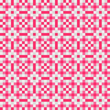 Soyut çapraz desenli üretken hesaplama sanatı çizimi