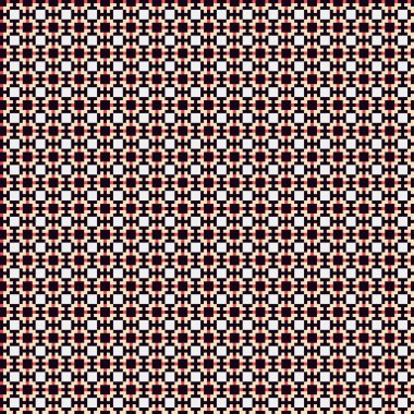 Soyut çapraz desenli üretken hesaplama sanatı çizimi