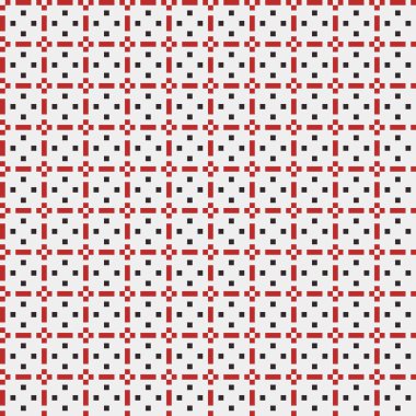 Soyut çapraz desenli üretken hesaplama sanatı çizimi