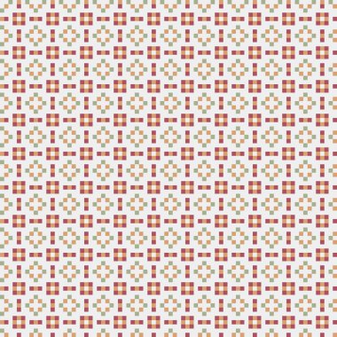 Soyut çapraz desenli üretken hesaplama sanatı çizimi