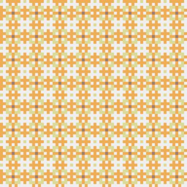 Soyut çapraz desenli üretken hesaplama sanatı çizimi