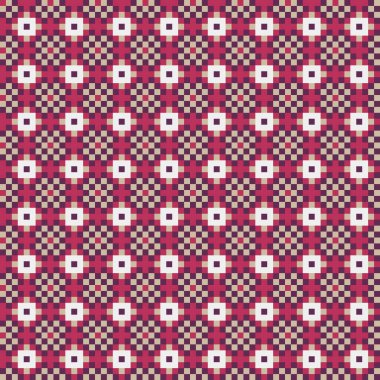 Soyut çapraz desenli üretken hesaplama sanatı çizimi