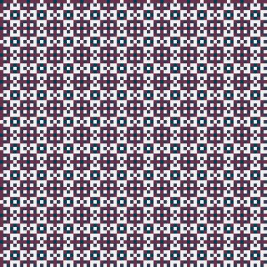 Soyut çapraz desenli üretken hesaplama sanatı çizimi