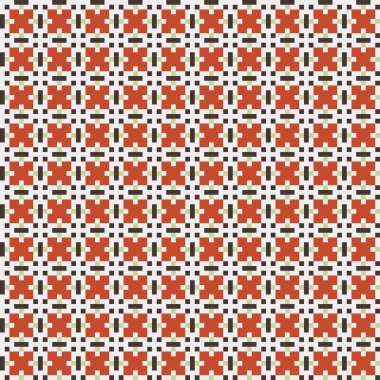 Soyut çapraz desenli üretken hesaplama sanatı çizimi