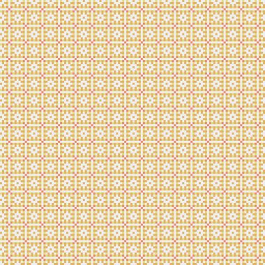 Soyut çapraz desenli üretken hesaplama sanatı çizimi