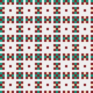 Soyut çapraz desenli üretken hesaplama sanatı çizimi