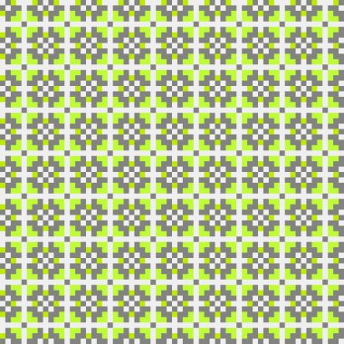 Soyut çapraz desenli üretken hesaplama sanatı çizimi