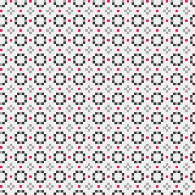 Soyut çapraz desenli üretken hesaplama sanatı çizimi