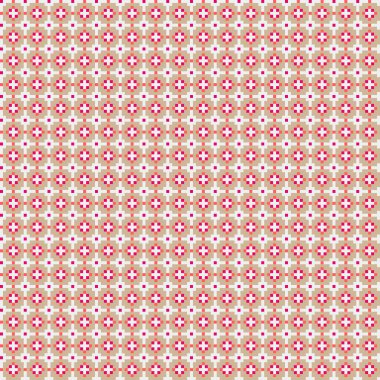 Soyut çapraz desenli üretken hesaplama sanatı çizimi