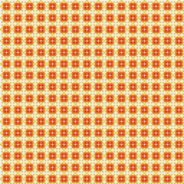 Soyut çapraz desenli üretken hesaplama sanatı çizimi