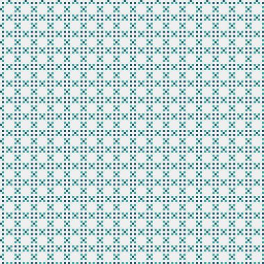 Soyut çapraz desenli üretken hesaplama sanatı çizimi