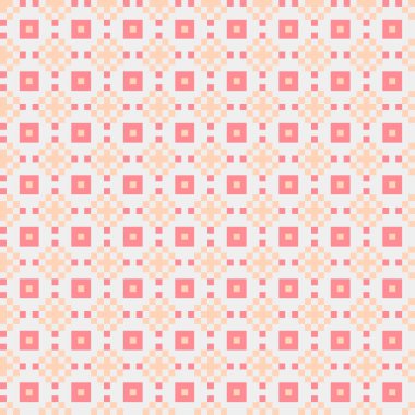 Soyut çapraz desenli üretken hesaplama sanatı çizimi