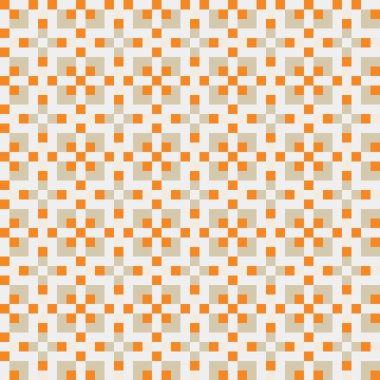 Soyut çapraz desenli üretken hesaplama sanatı çizimi