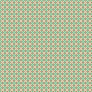 Soyut çapraz desenli üretken hesaplama sanatı çizimi