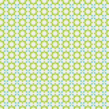 Soyut çapraz desenli üretken hesaplama sanatı çizimi