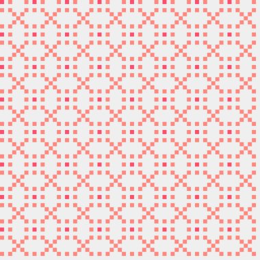 Soyut çapraz desenli üretken hesaplama sanatı çizimi