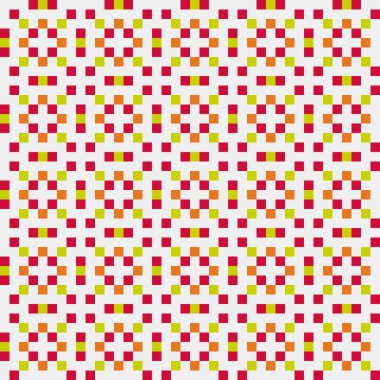 Soyut çapraz desenli üretken hesaplama sanatı çizimi