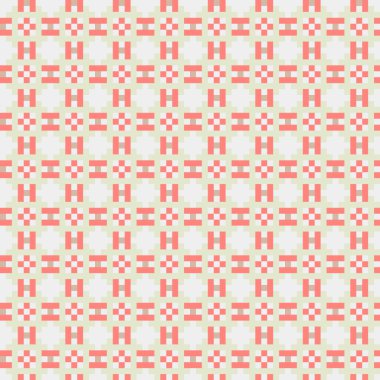 Soyut çapraz desenli üretken hesaplama sanatı çizimi