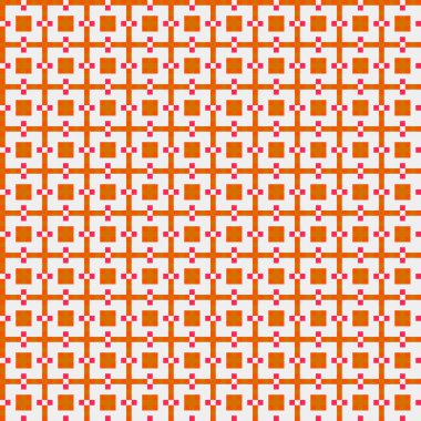 Soyut çapraz desenli üretken hesaplama sanatı çizimi