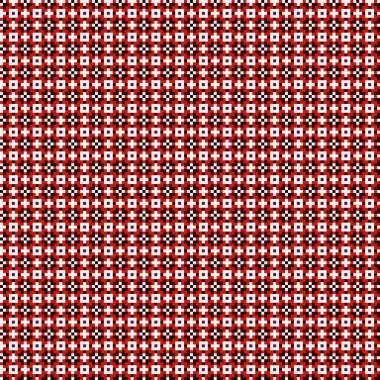 Soyut çapraz desen, üretken hesaplama sanatı illüstrasyonu 