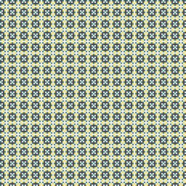 Soyut çapraz desenli üretken hesaplama sanatı çizimi