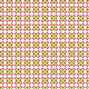 Soyut çapraz desenli üretken hesaplama sanatı çizimi