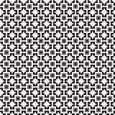 Soyut çapraz desenli üretken hesaplama sanatı çizimi